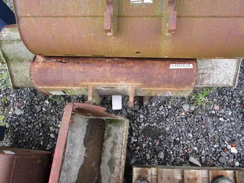 niveleerbak voor minikraan